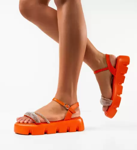 Sandale dama Bryant Portocalii