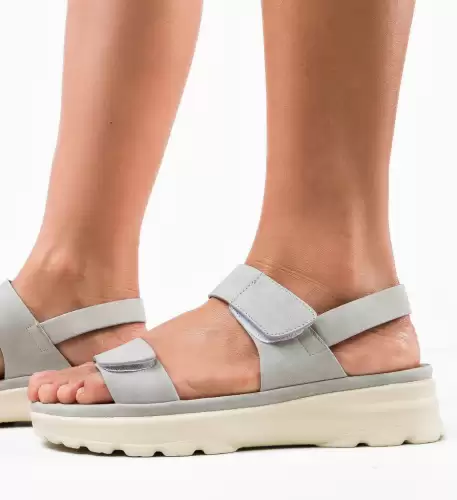 Sandale dama Lady Gri