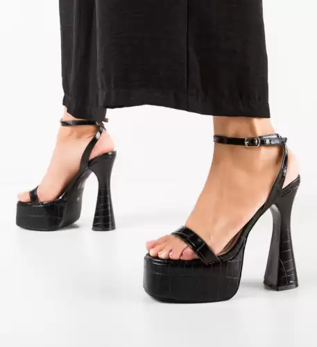 Sandale dama Obihama Negre
