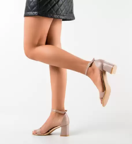 Sandale dama Parker Aurii 2