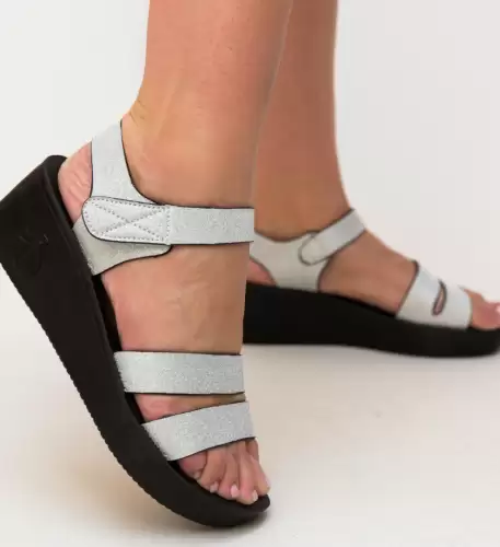 Sandale Roche Argintii