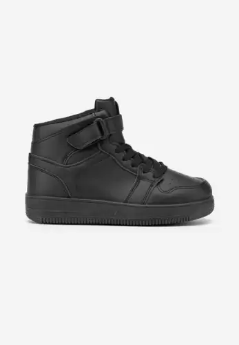 Sneakers copii Moore negri