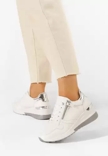 Sneakers dama albi Rafina