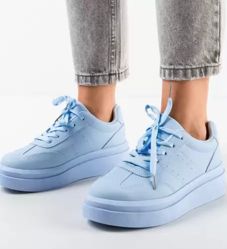 Sneakers dama Bjorn Albastri