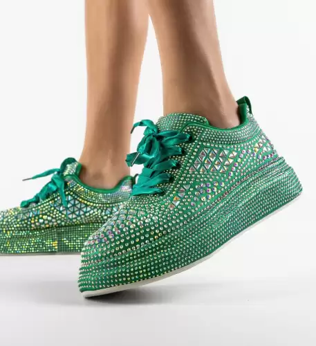 Sneakers dama Galmure Verzi