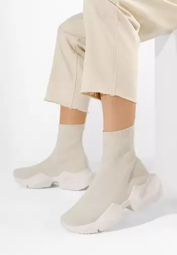 Sneakers tip soseta Braxe bej