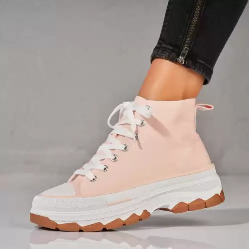 Sneakersi dama Textil Roz Tessi