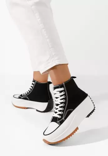 Tenisi cu platforma Inovea negri